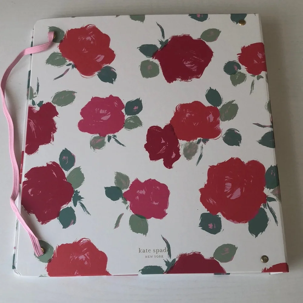 Kate Spade New York Bridal Planner - Brushy Rose Bridal Planner (NWT)